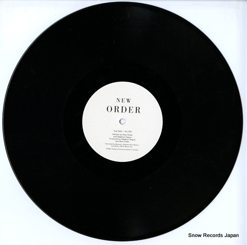 NEW ORDER true faith FAC183