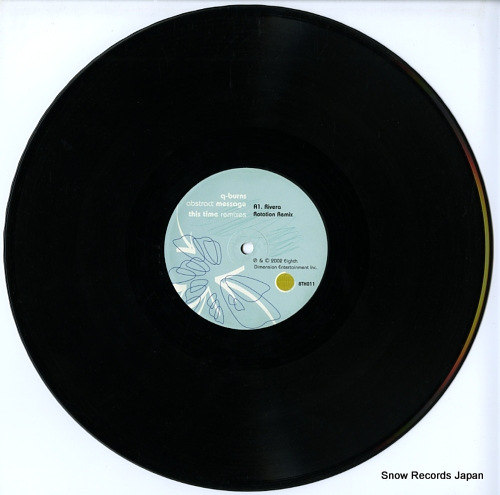 Q-BURNS ABSTRACT MESSAGE this time (remixes) 8TH01-1