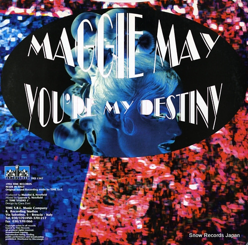 MAY, MAGGIE you're my destiny TRD1347 - back cover