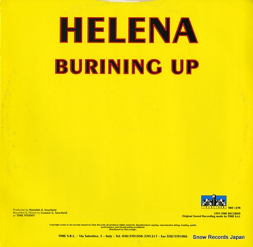 HELENA burning up TRD1278