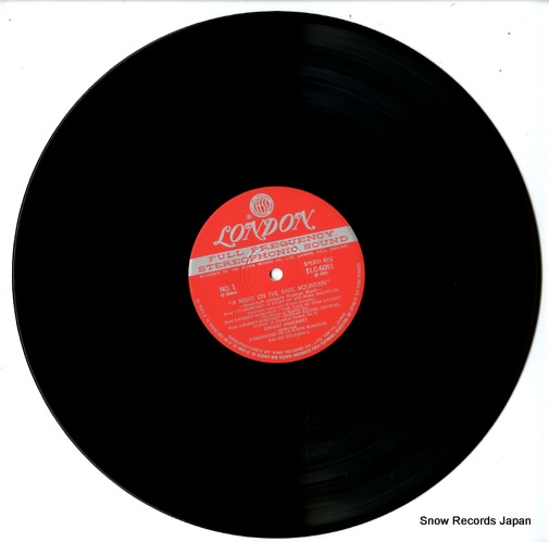 ANSERMET, ERNEST mussorgsky; a night on the bare mountain SLC6051