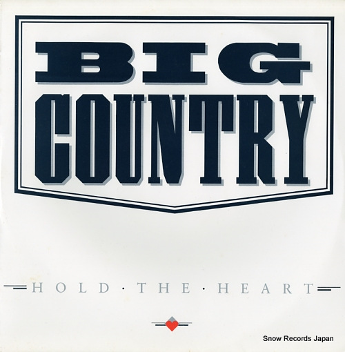 BIG COUNTRY hold the heart BIGCX4 - front cover
