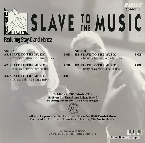 TWENTY 4 SEVEN slave to the music 2000211