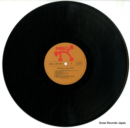 FITZGERALD, ELLA fitzgerald & pass...again MTF1051