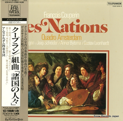 QUADRO AMSTERDAM couperin; les nations K20C-8418