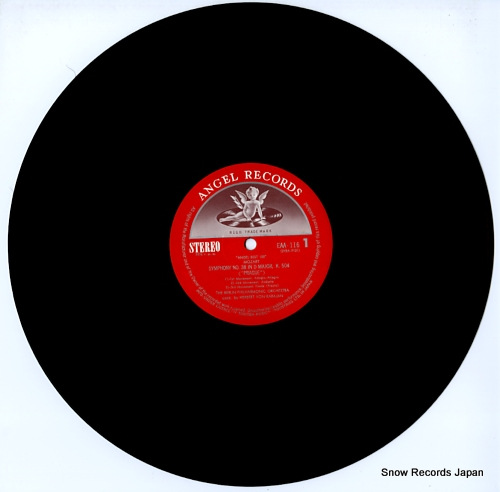 KARAJAN, HERBERT VON mozart; symphony no.38 