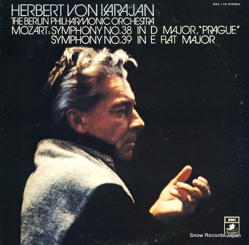 KARAJAN, HERBERT VON mozart; symphony no.38 