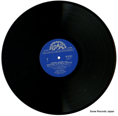 SMETANA QUARTET beethoven; late string quartets nos.12-16 OP-7230-33-S