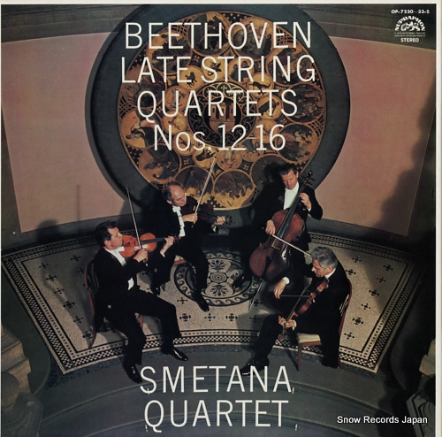 SMETANA QUARTET beethoven; late string quartets nos.12-16 OP-7230-33-S