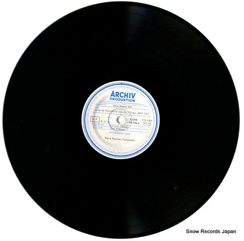 FOURNIER, PIERRE bach; sechs suiten fur violoncello solo bwv1007-1012 198356/58 / 2710005