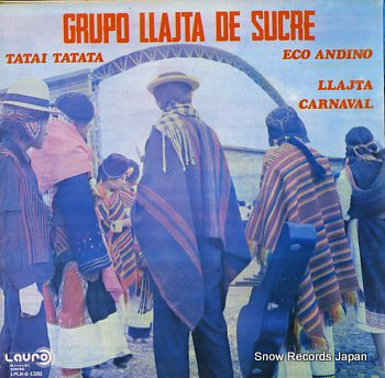 GRUPO LLAJTA DE SUCRE grupo llajta de sucre LPLR-S-1381