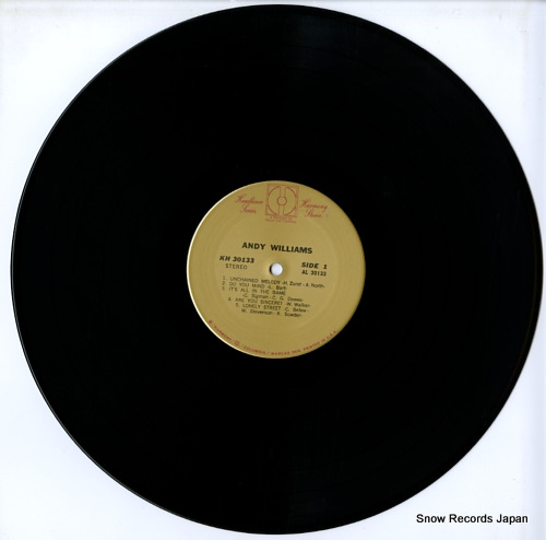 WILLIAMS, ANDY williams, andy KH30133