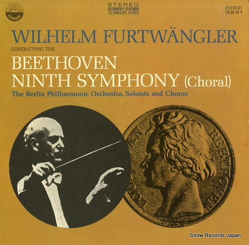 FURTWANGLER, WILHELM beethoven; ninth symphony (choral) SDBR3241