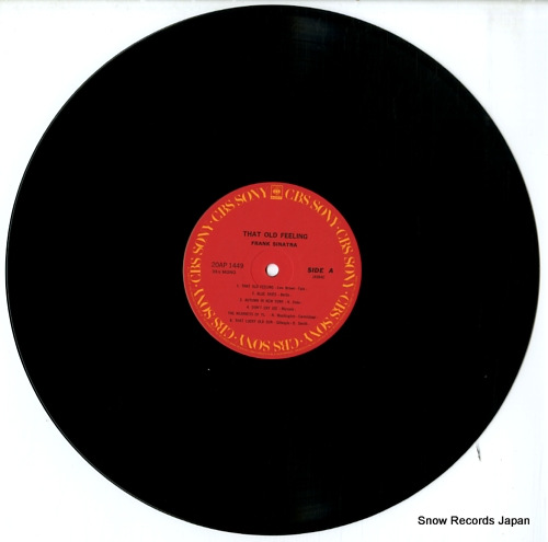 SINATRA, FRANK that old feeling 20AP1449