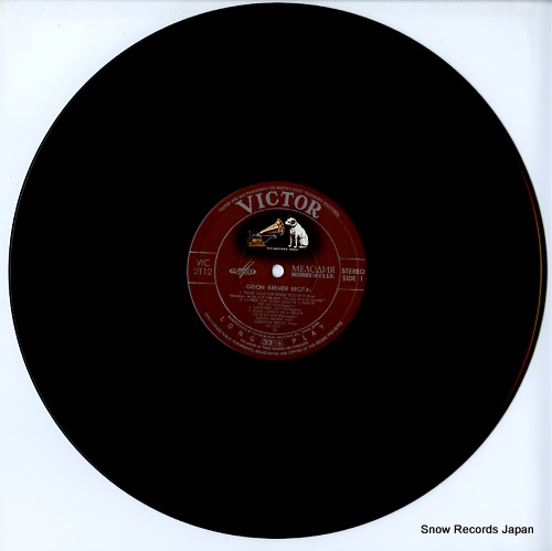 KREMER, GIDON gidon kremer recital VIC-2112