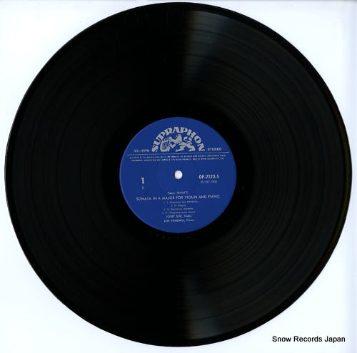SUK, JOSEF franck; sonata in a major for violin and piano OP-7123-S