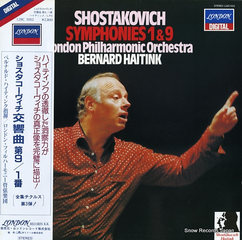 HAITINK, BERNARD shostakovich; symphonies 1 and 9 L28C-1002