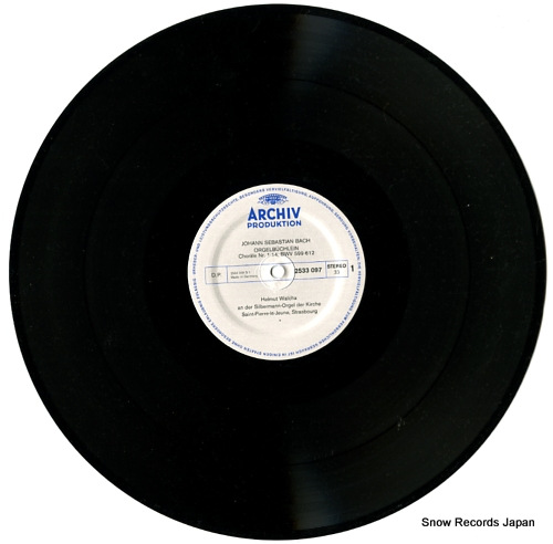 WALCHA, HELMUT bach; organ works 2 2722003