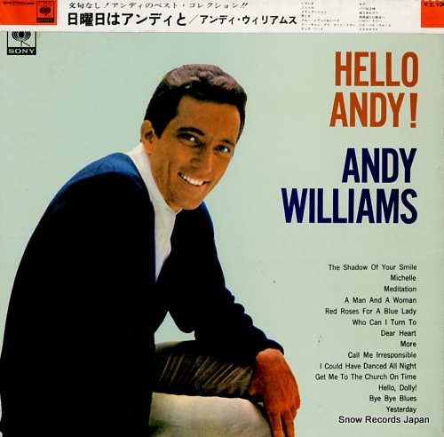 WILLIAMS, ANDY hello andy! SONX60010