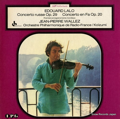 WALLEZ, JEAN-PIERRE lalo; concerto russe op.29, concerto en fa op.20 KUX-3042-PG