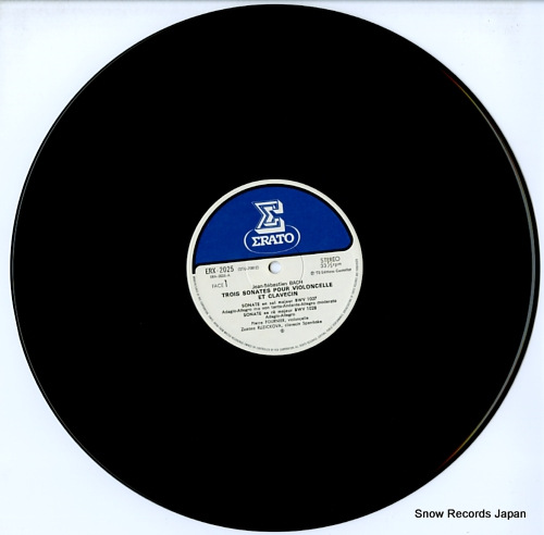 FOURNIER, PIERRE bach; les sonates pour violon celle & clavecin ERX-2025