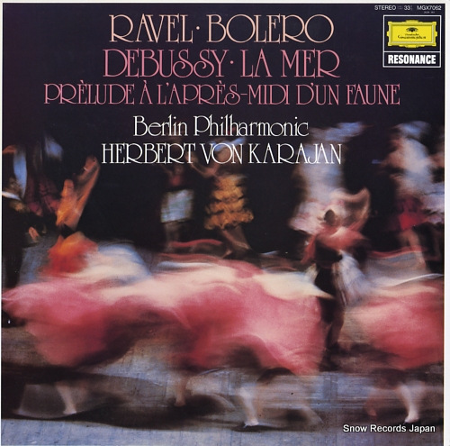 KARAJAN, HERBERT VON ravel; bolero MGX7062