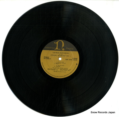 󥳡ɸڻͽ george rochberg; string quartet no.3 H-71283