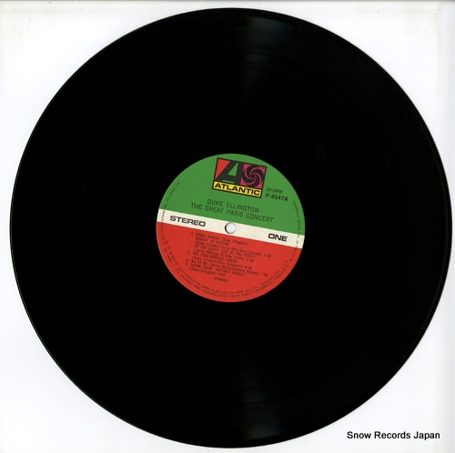 ELLINGTON, DUKE the great paris concert P-4547-8A
