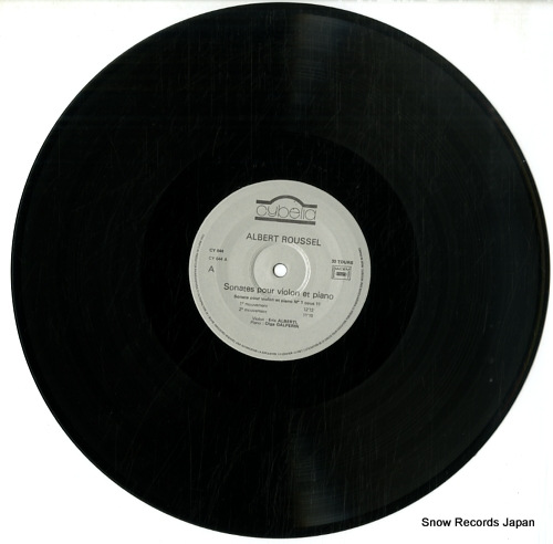륬ڥ󡿥å٥ƥ albert roussel; sonates pour violon et piano CY644