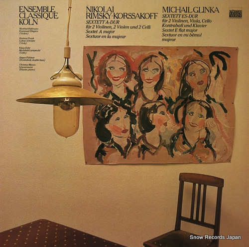 ENSEMBLE CLASSIQUE KOLN nikolai rimsky-korssakoff; sextett a-dur VMS1030 - front cover