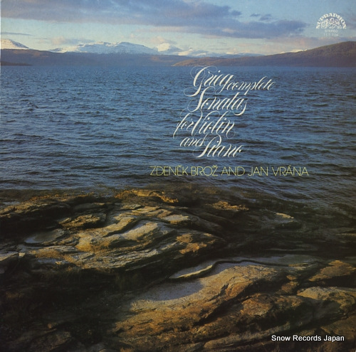 BROZ, ZDENEK, AND JAN VRANA grieg; sonatas for violin and piano 11113164 - front cover