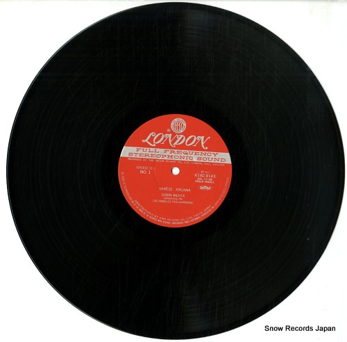 MEHTA, ZUBIN edgar varese; arcana, integrales, ionisation K18C-9143