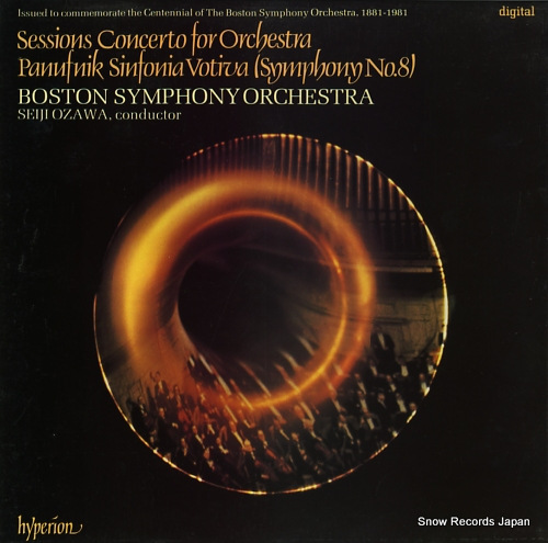 OZAWA, SEIJI sessions concerto for orchestra, sinfonia votiva (symphony no.8) A66050