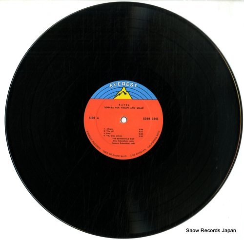 SCHOENFELD DUO, THE the world premiere record EVEREST3243 / SDBR3243