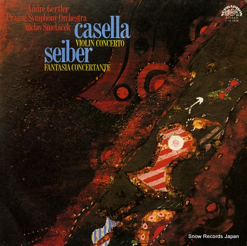 SMETACEK, VACLAV seiber; fantasia concertante 1101838 - front cover
