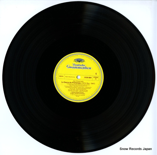KARAJAN, HERBERT VON strawinsky; le sacre du printemps 2530884