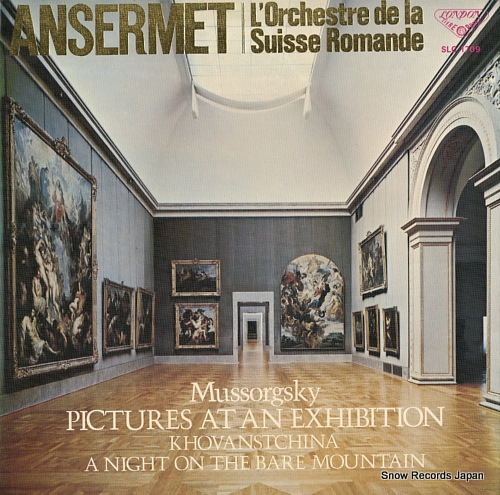 ANSERMET, ERNEST mussorgsky; pictures at an exhibition SLC1709