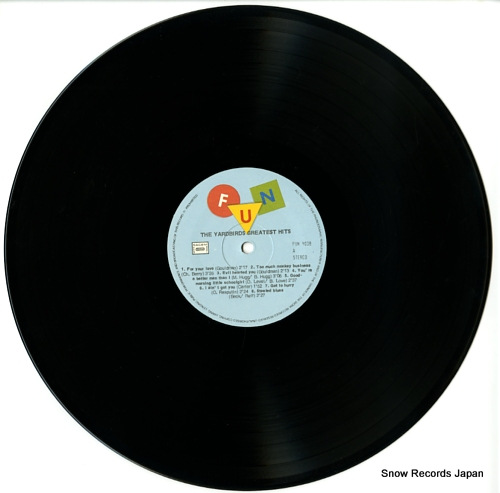 YARDBIRDS, THE greatest hits FUN9008