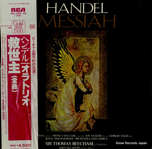 BEECHAM, THOMAS handel; messiah RCL-1066-68
