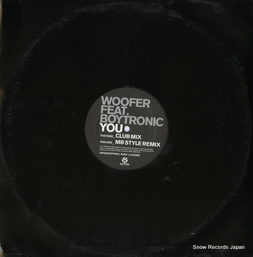 WOOFER you K320 - back cover