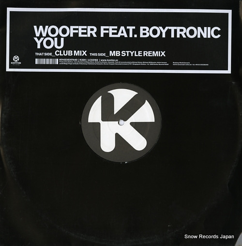 WOOFER you K320 - front cover