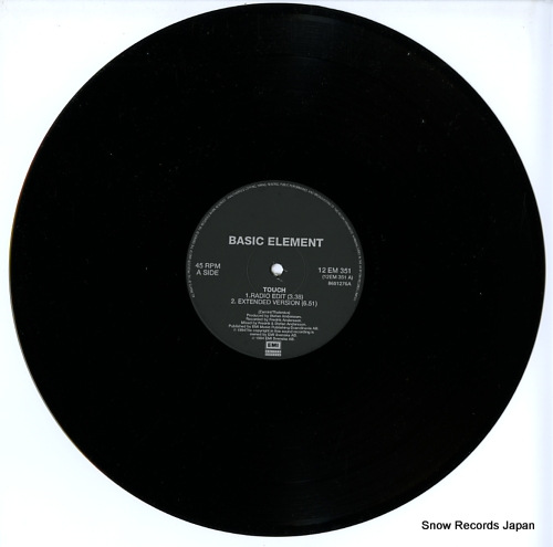 BASIC ELEMENT touch 12EM351 - disc