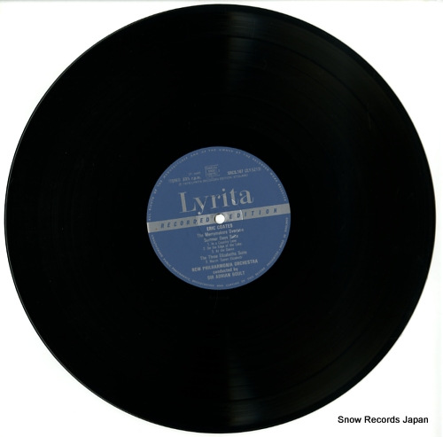 BOULT, ADRIAN coates; the merrymakers overture summer days suite SRCS.107