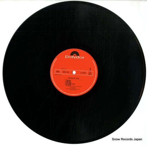 HENDRIX, JIMI the cry of love MPA7007