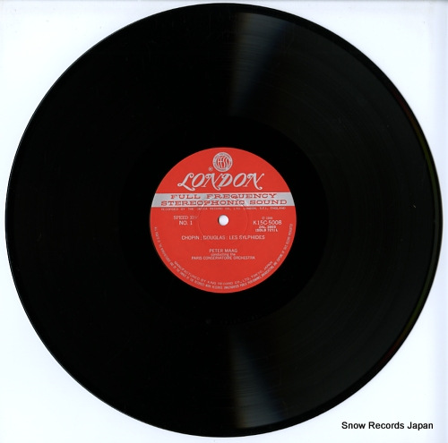 MAAG, PETER chopin(douglas); les sylphides K15C5008 - disc