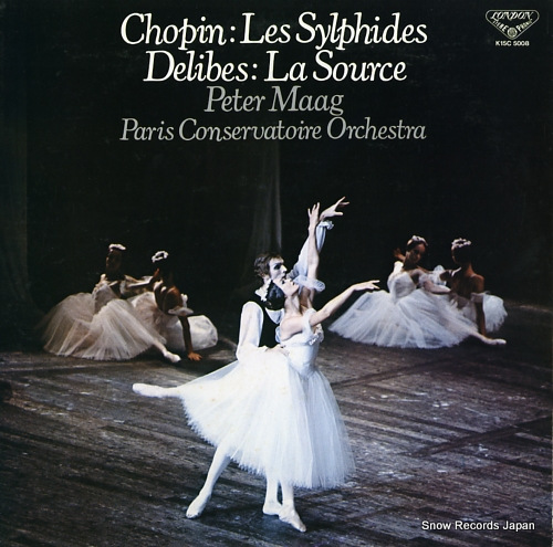 MAAG, PETER chopin(douglas); les sylphides K15C5008 - front cover