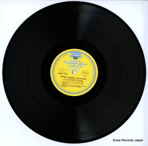 WALCHA, HELMUT helmut walcha play bach SLGM-1071