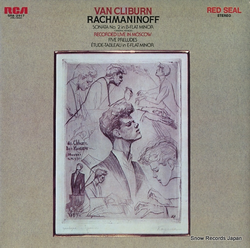 CLIBURN, VAN rachmaninoff; sonata no.2 in b-flat minor SRA-2917