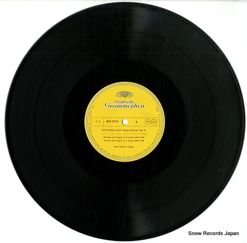RICHTER, KARL bach; organ recital vol.3 MG2372