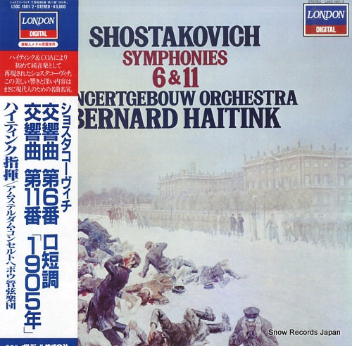 HAITINK, BERNARD shostakovich; symphonies 6 & 11 L50C1901/2